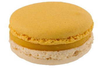 @ TK-Macarons Mangue Gingembre 'Mango Ingwer' ca.4,5cm / ca.20g (32 Stk/Pck - 12 Pck/Ukt)