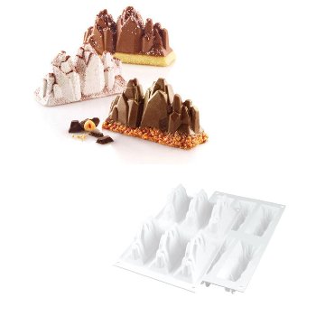 @ Silikon-Matte | -Form 6 Berge '3 Gipel'