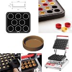 @ Cookmatic Back-Platte Rund glatt 8,7cm (2 tlg) Ober-& Unterteil