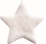 @ Baiser-Dekor Aufleger Sterne kristallisiert 'Étoiles' (120 Stk)