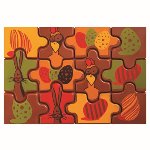 @ Gießform-Blister für Puzzle 'Patchwork' (10 Stk)