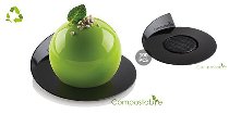 @ Patisserie-Unterlagen schwarz rund D8,6cm (100 Stk)