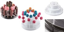 @ Ständer | Display | Aufsteller für Eis am Stiel | Stieleis und Cake Pops weiß