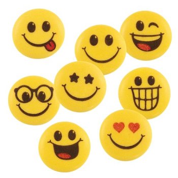 @ Zucker-Dekor Aufleger 'Funny Faces' (150Stk)