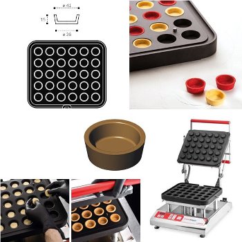 @ Cookmatic Back-Platte Rund glatt 3,6cm (2 tlg) Ober-& Unterteil