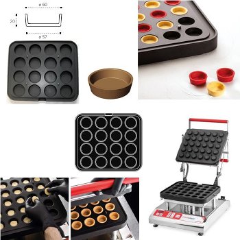 @ Cookmatic Back-Platte Rund glatt 6,1cm (2 tlg) Ober-& Unterteil
