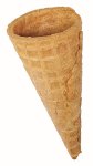 Mini Cono S72 süß, mit Rand, grobkaro