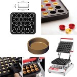 @ Cookmatic Back-Platte Rund glatt 5,3cm (2 tlg) Ober-& Unterteil