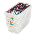 @ Gastro-Dose | GN-Behälter 'Modulus' 1/3 GN | 5 Liter (5 Stk)