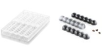 @ Gießform Riegel | Pralinengießform 'Bolla B'
