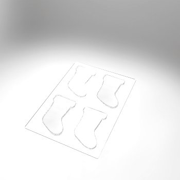 @ Gießform für Strumpf (2 Formen für 8 Stk)