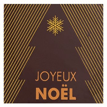 @ Schoko-Dekor Aufleger bitter Carré 'Joyeux Noel' (120 Stk)