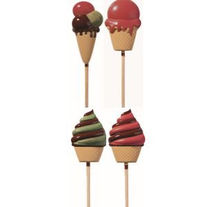 @ Gießform-Blister für Lutscher | Lolly Eistüten (45 Stk)