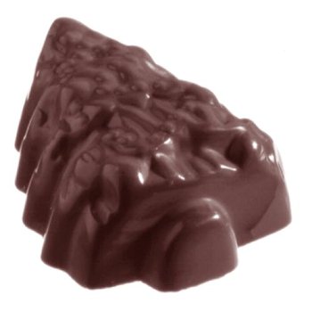 @ Gießform Praline | Pralinengießform 24 Tannenbäume