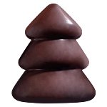 @ Schoko-Dekor Aufleger bitter Weihnachts- | Tannen- | Christbaum (72 Stk)