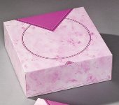 @ Tortenkarton pink quadratisch | viereckig 320/320/115 (60 Stk)