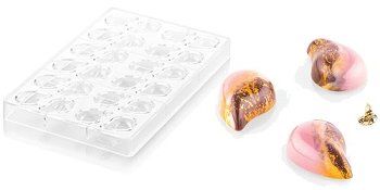 @ Gießform Praline | Pralinengießform 'Goccia'