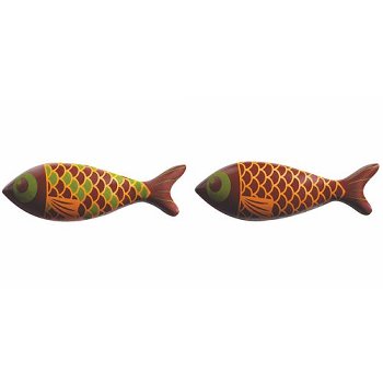 @ Schoko-Dekor Aufleger bitter Fische bunt (112 Stk)