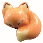 @ Schoko-Dekor Aufleger weiß Fuchs (60 Stk)