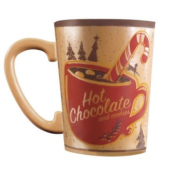 @ Transfer- | Siebdruckfolie für Kaffeetasse 'Hot Chocolate' (10 Stk)