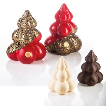 @ Gießform Weihnachts- | Tannen- | Christbaum 'Blob Tree' (4 Teile für 2 Stk)