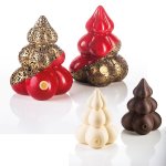 @ Gießform Weihnachts- | Tannen- | Christbaum 'Blob Tree' (4 Teile für 2 Stk)