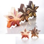 @ Gießform Weihnachtsstern 'Polaris' (4 Teile für 2 Stk)