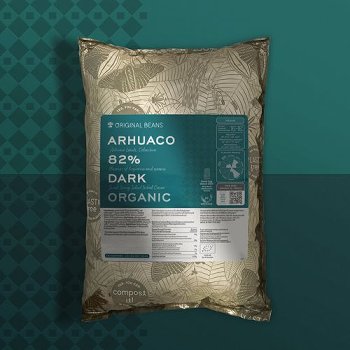 BIO Couverture 'Arhuaco Businchari' 82% dunkel | zartbitter, Drops | Chips