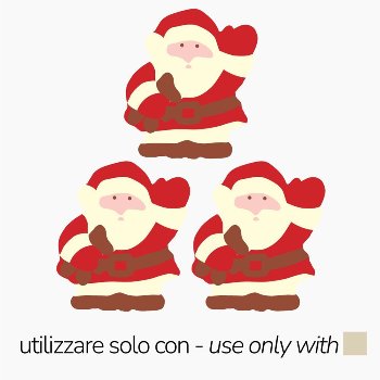 @ Gießform-Blister für Weihnachtsmann (300 Stk)