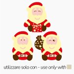 @ Gießform-Blister für Weihnachtsmann (240 Stk)