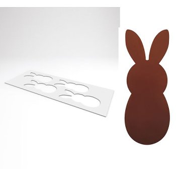 @ Schablone | Aufstreichmatte Hase