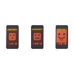 @ Transfer- | Siebdruckfolie für Smartphone 'Émoticones' (12 Stk)