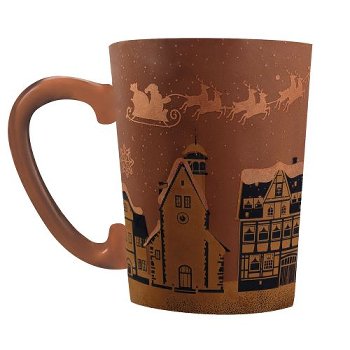 @ Transfer- | Siebdruckfolie für Kaffeetasse 'Le Village' (10 Stk)