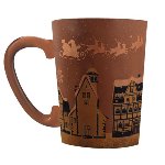 @ Transfer- | Siebdruckfolie für Kaffeetasse 'Le Village' (10 Stk)