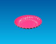 @ Pappteller rund D88x5mm pink (100 Stk)