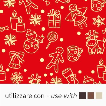 @ Transfer- | Siebdruckfolie Weihnachtsmotiv (30 Stk)