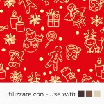 @ Transfer- | Siebdruckfolie Weihnachtsmotiv (30 Stk)