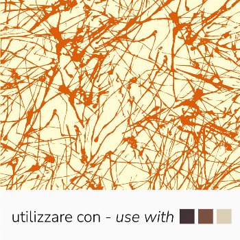 @ Transfer- | Siebdruckfolie Mikado bronze (30 Stk)