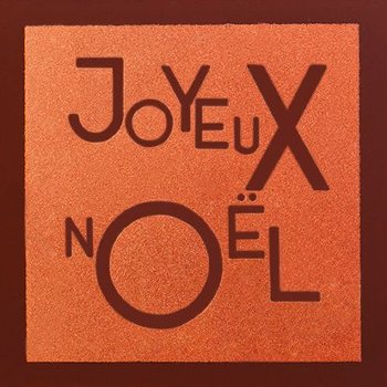 @ Schoko-Dekor Aufleger bitter Carré 'Joyeux Noel' (240 Stk)