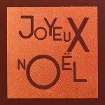 @ Schoko-Dekor Aufleger bitter Carré 'Joyeux Noel' (240 Stk)