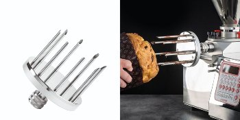 @ Aufsatz mit 8 Spritz-| Fülldüsen für Panettone 'Dosiplus Pro'
