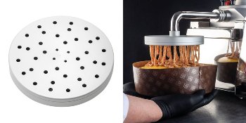 @ Glasier-Aufsatz für Panettone flach 'Dosiplus Pro'