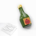@ Formen für Süßspeisen Champagnerflasche (30 Formen für 90 Stk)