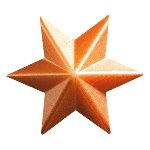 @ Fettglasur-Dekor Aufleger Sterne (96 Stk)