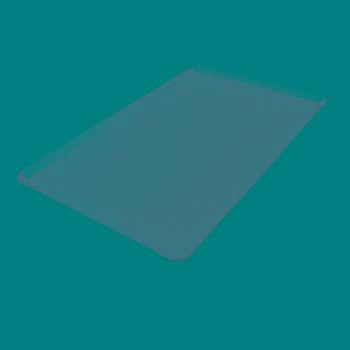 @ Lochblech 1/1GN 530x325x10mm, 4 Seiten gezogen