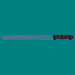 @ Bäckermesser 36cm Klinge Wellenschliff