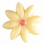 @ Schoko-Dekor Aufleger weiß Blume | Gänseblümchen groß (117 Stk)