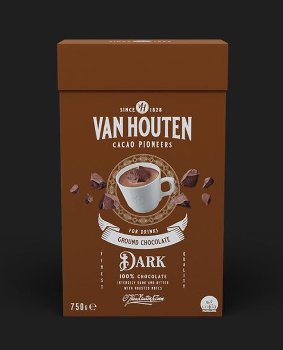 Trinkschokolade 'Ground Dark Chocolate', 64% Kakao !AUSGELISTET!