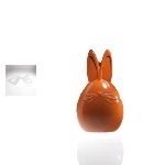 @ Gießform für Hase mit Schnurrbart (12 Formen für 6 Stk)