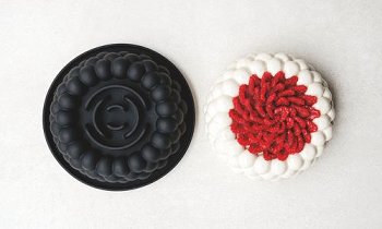 @ Silikon-Matte | -Form | Einzel- | Kuchenform rund 'Nuage'